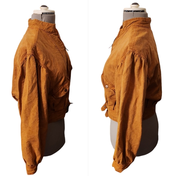 Free People Poet Jacket in Burnt Orange Size XS - Picture 8 of 16
